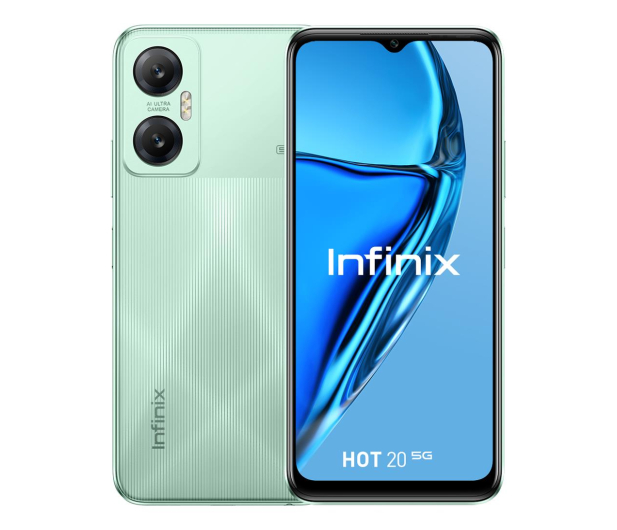 Infinix HOT 20 5G 4/128GB Blaster Green 120Hz - 1111138 - zdjęcie